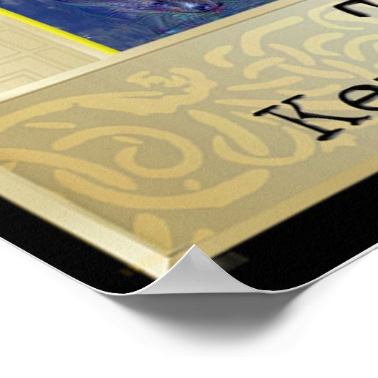 Poster Ifdawn Deepdream Tarot Key 0 ~ L'idiot (Coin)