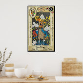 Poster Ifdawn Deepdream Tarot Key 16 ~ La Tour (Cuisine)