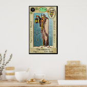 Poster Ifdawn Deepdream Tarot Key 9 ~ Hermit (Cuisine)