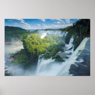 Poster Igauzu tombe en Argentine
