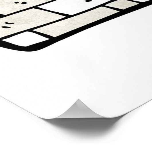 Poster igloo de dessin animé (Coin)