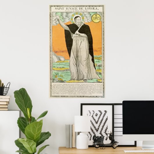 Poster Ignace de Loyola (Bureau à domicile)