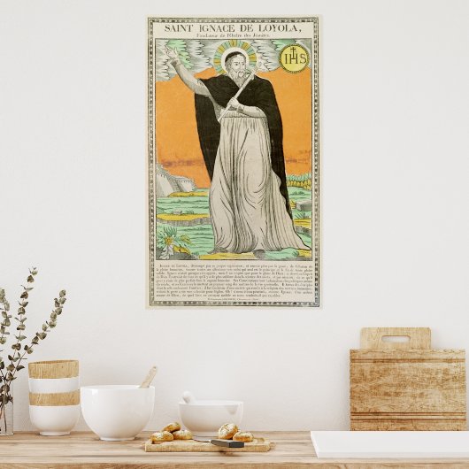 Poster Ignace de Loyola (Cuisine)