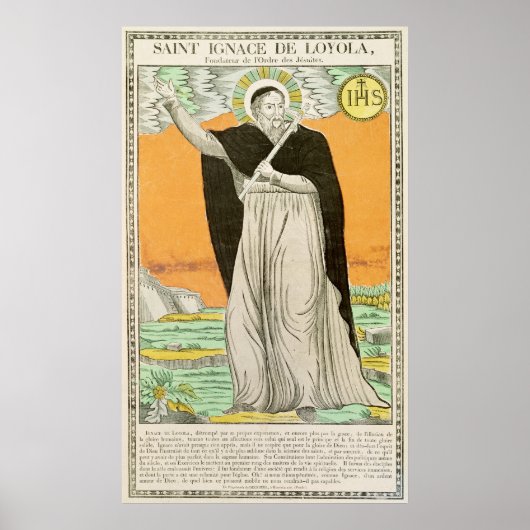 Poster Ignace de Loyola (Devant)
