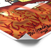 Poster Ignorer l'éléphant et le feu dans la conférence (Coin)