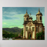 Igreja São Francisco de Assis, Ouro Preto, Brésil