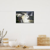 Poster Iguacu Chutes de l'air, frontière de l'Argentine e (Cuisine)