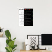 Poster II des inventeurs d'Amérique noire (Bureau à domicile)