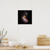 Poster II ZW 96 | Fusionner les galaxies | JWST (Cuisine)