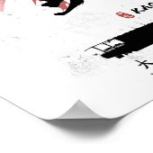 Poster IJN Kaga Carrier Calligraphy (Coin)