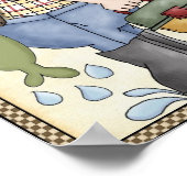 Poster, ik zou mijn vrouw scheiden...Joke, Funny Poster (Hoek)