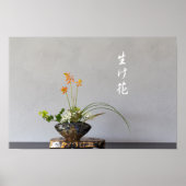 Poster ikebana (Devant)