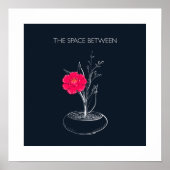 Poster Ikebana - the space between (Devant)