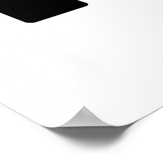 Poster IKR | Écart de texte (Coin)