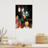 Poster Il a plu sur l'affiche du mardi (Cuisine)