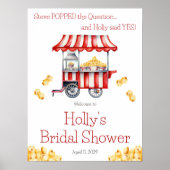 Poster Il a posé la Question ! Bienvenue Mariage Popcorn (Devant)