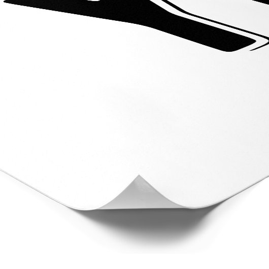 Poster Il a posé la question fiançailles nuptiale douche (Coin)