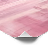 Poster "Il A Tout Rendu Beau" Coucher De Soleil Aquarelle (Coin)