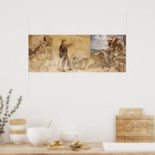 Poster Il a traité les Lions comme s'il plaisantait (Cuisine)