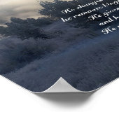 Poster Il change les temps et les saisons, Daniel 2:21 Bi (Coin)