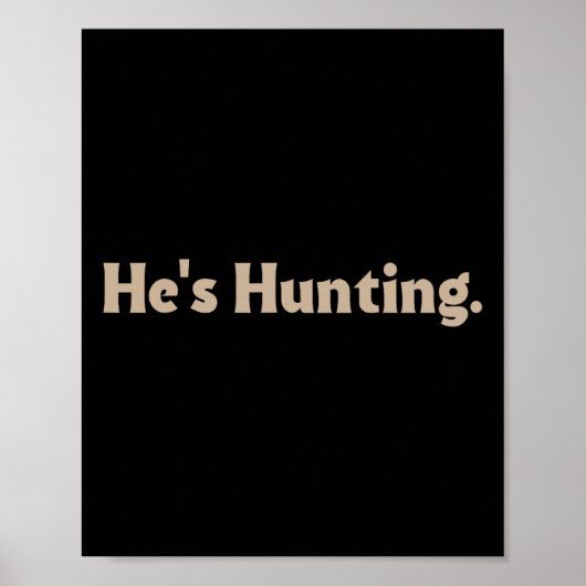 Poster Il chasse des cadeaux drôles  (Devant)