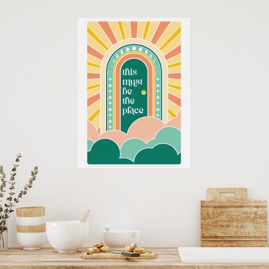 Poster il doit s'agir de la porte rétro place (Cuisine)