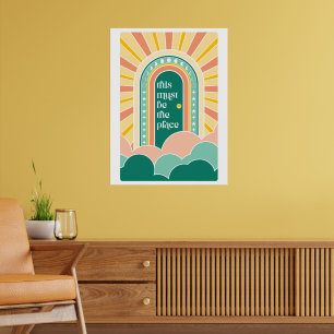 Poster il doit s'agir de la porte rétro place