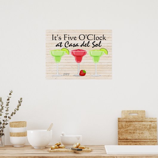 Poster Il est 5 h quelque part - SRF (Cuisine)