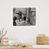 Poster Il est arrivé au mur 8/13/61 (Cuisine)