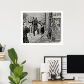 Poster Il est arrivé au mur 8/13/61 (Bureau à domicile)