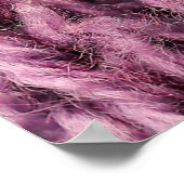 Poster Il est de texture tricot violet pour motif et dos (Coin)