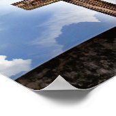 Poster Il Est Devenu Un Ciel De Croix Robuste (Coin)