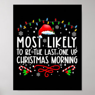 Poster Il Est Probable Que Ce Soit Le Dernier Matin De No