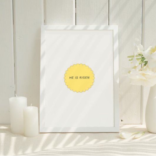 Poster Il Est Ressuscité