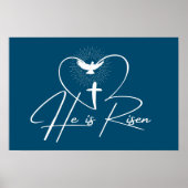 Poster Il Est Ressuscité (Devant)