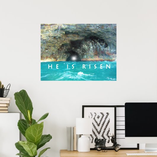 Poster Il est ressuscité (Bureau à domicile)