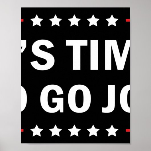 Poster Il est temps d'aller Joe (Devant)