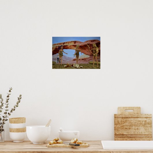 Poster Il est temps de courir. (Cuisine)