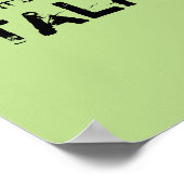 Poster Il est temps de PARLER. (Coin)