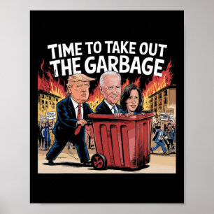 Poster Il Est Temps De Sortir Les Ordures Soutenues Par K
