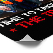 Poster Il Est Temps De Sortir L'Homme-Ordures Trump (Coin)