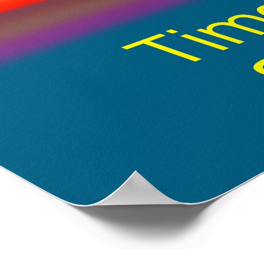 Poster Il est temps d'éliminer certains objectifs | Solei (Coin)