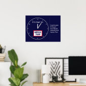 Poster Il est temps d'endiguer la destitution du Congrès  (Bureau à domicile)