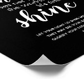 Poster IL EST TEMPS D'EXPRIMER UNE Citation chrétienne in (Coin)
