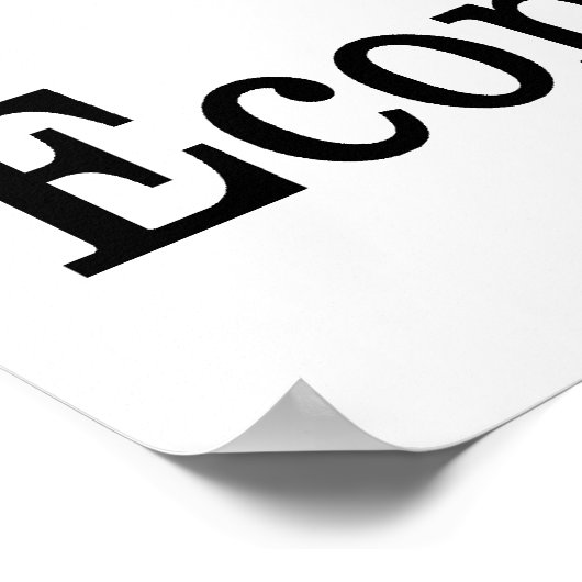 Poster Il est temps pour l'économie (Coin)