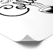 Poster Il est toujours temps pour le café, Citer. (Coin)