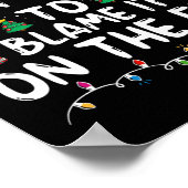 Poster Il Est Très Probable Que La Famille Elf Père Noël (Coin)