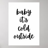 Poster Il fait froid dehors (Devant)