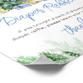 Poster Il fait froid dehors Baby Diaper Signe Raffle (Coin)