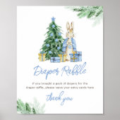 Poster Il fait froid dehors Baby Diaper Signe Raffle (Devant)